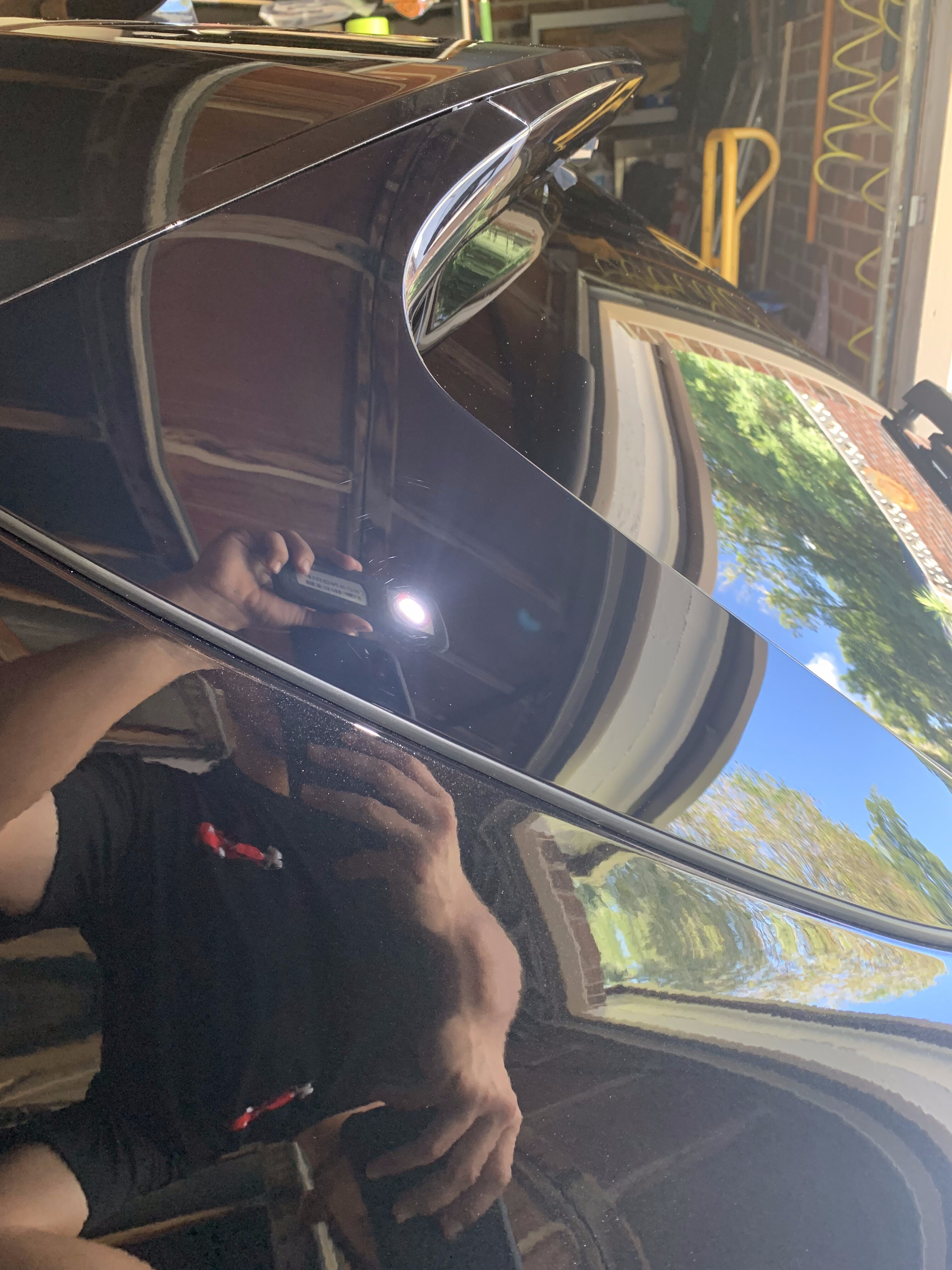Paint correction slide photo