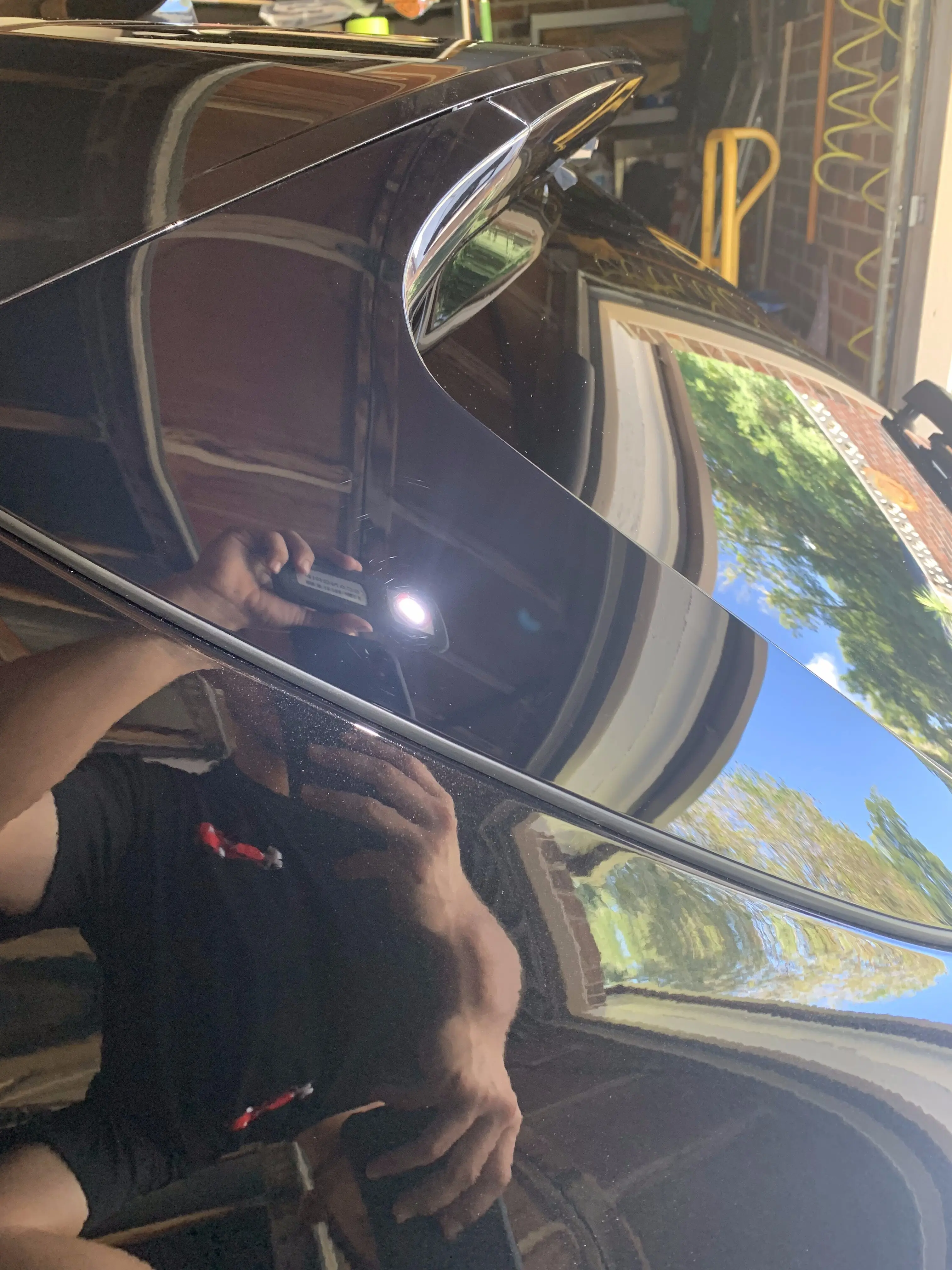 Paint correction slide photo